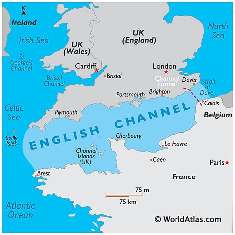 is the english channel cold